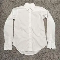 【未使用品】ラルフローレン 長袖 シャツ ポニー刺繍 ホワイト　150
