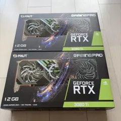 PALIT GEFORCE RTX 3080 Ti 12GB ヒートシンク2台
