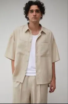 moussy メンズ　セットアップ　ベージュ