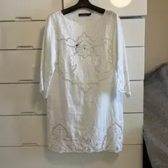 【大幅値下げしました】ラルフローレンエンブロイダリーレーススカート、チュニック