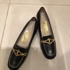 【未使用】Salvatore Ferragamo ローファー 4 1/2 Eのサムネイル