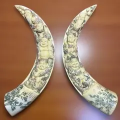 根付材 饅頭 彫刻 マンモス 牙 印籠 煙草 煙管 白材 印材 根付 - メルカリ