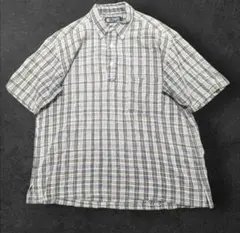 CHAPS ラルフローレン 半袖 プルオーバーシャツ チェック ボタンダウンのサムネイル