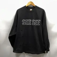 SEESEE BASIC LS TEE ロンT ネイビー XLサイズ - メルカリ