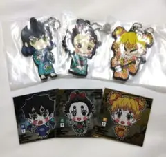鬼滅の刃 シール ラバーマスコット 炭子 善子 猪子 炭治郎 善逸 伊之助