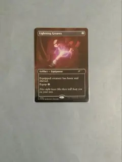 MTG 稲妻 ボーダーレス 英語 foil スタンダードショーダウン