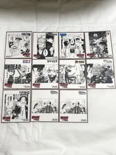 ジャンプフェア2025 アニメイト特典色紙