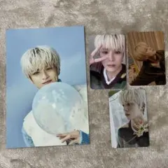 treasure アサヒ トレカ ポストカード 4枚セット