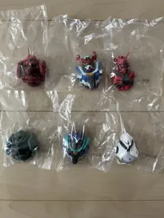 一番くじGQuuuuuX vol.3Ｄ賞モビルスーツヘッドマグネット　コンプ