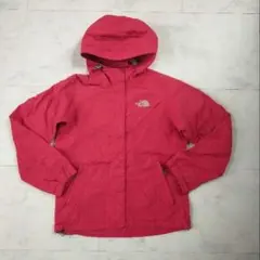 ノースフェイス 裏起毛ナイロンジャケット レディース M レッド