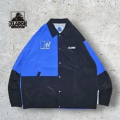 限定 刺繍ロゴ XLARGE MTV コラボジャケット ナイロンジャケット