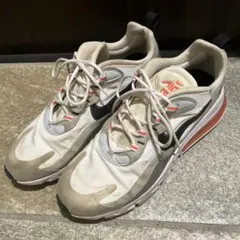 Nike Air React ホワイト/オレンジ　スニーカー　28センチ