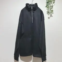 【コロニー2139】メンズ　ハーフジップス　プルオーバー　Lサイズ　黒のサムネイル