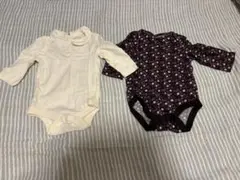 GAP オーガニックコットンロンパース 3-6m