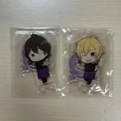 あんスタ　アニカフェ　ミニアクリルスタンドキーホルダー　朔間零　羽風薫