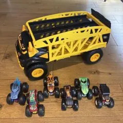 Hot Wheels モンスター トラック キャリアカー ミニカーセット
