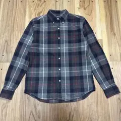 ジムフレックス Gymphlex ボタンダウン フランネル チェックシャツM