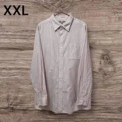 UNIQLO ユニクロ ストライプ柄 長袖 シャツ ビジネス　春 春物 春服