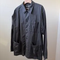 涼感シャツジャケット XL ミディアムグレー　無印良品のサムネイル