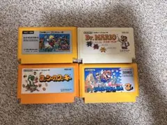任天堂 ファミコンソフト 4本セット　マリオ関連
