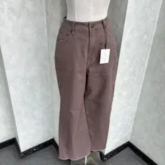 デニムパンツブラウンMサイズ