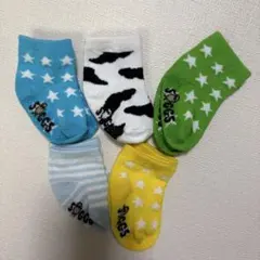 [新品未使用]Soggs ベビーソックス 靴下5足セット 9-10cm カラフル
