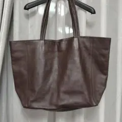 B:MING by BEAMS レザー トートバッグ　ダークブラウン