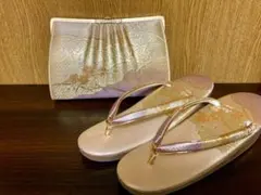 和装用バッグと草履のセット