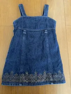 COMME CA ISM デニム ジャンパースカート 90cm 最終価格