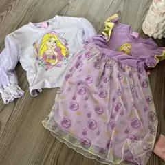 【ベビードール】ラプンツェル トップス、半袖ワンピース 120