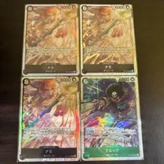 【美品】ナミ　SR OP15 神の島の冒険　　ブルック　4枚セット ワンピース