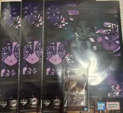 一番くじ 鬼滅の刃～姉の仇～ D賞 クリアポスター 無惨 童磨 猗窩座