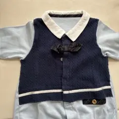 ロンパース・カバーオール 青色と紺色