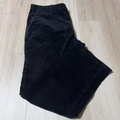 メンズ コーデュロイパンツ ネイビー