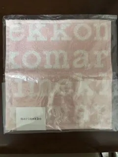 【新品】マリメッコ ロゴmarimekko Logo ミニタオル 日本限定のサムネイル