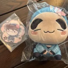 フリューくじ 忍たま乱太郎 もちぴこぬいぐるみ福富しんべヱ　アクスタ土井半助