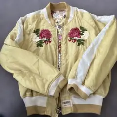 最終土日価格ワンダフルワールド 熊とブーケ刺繍 スカジャン 検♥️ピンクハウス 2026年最新】PINK HOUSE スカジャンの人気アイテム - メルカリ