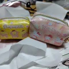 サンリオキャラクターズ　キャラメルポーチ　キーホルダー