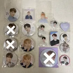 ウジ　缶バッチ　キーホルダー　SEVENTEEN