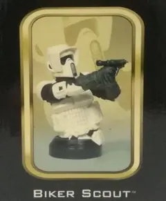新品 バイカースカウト ミニバスト 胸像 フィギュア スターウォーズ