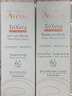 アベンヌ　トリクセラNTフルイドクリーム&ミルク100ml 2点セット