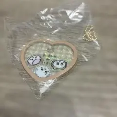 ちいかわ ハート型 シェイカー キーホルダー