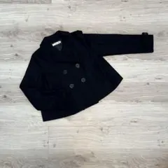 S1 アースミュージック＆エコロジー　ピーコート　ショート丈コート　学生も　M