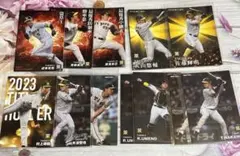 プロ野球チップス 阪神タイガース 2023 2024 カード 近本 湯浅 青柳
