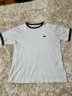 tシャツ LACOSTE ワンポイントロゴ リンガーTシャツ メンズ レディースのサムネイル