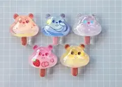 【5個￥150】 No.1 デコパーツ プラパーツ ハンドメイド素材