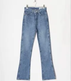 HIGH WAIST SKINNY FLARE DENIM PANTSのサムネイル