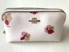 COACH 花柄 ポーチ フローラル ミディアム コスメティック 新品未使用