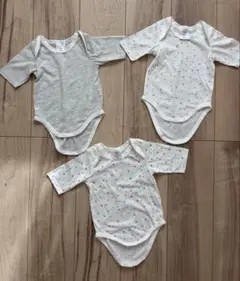 maison de mignon ベビー肌着 3点セット 60〜70.70〜80