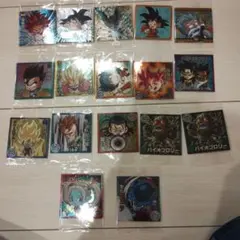 ドラゴンボールウエハース シール まとめ売り17枚